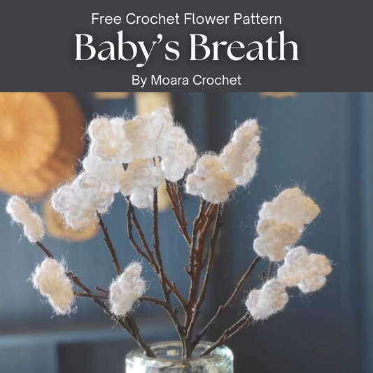 Free Crochet Flower Pattern - Baby's Breath Flowers