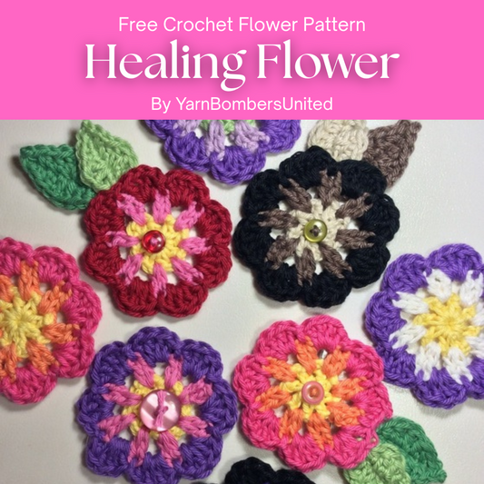 Free Crochet Flower Patterns for Healing Flowers