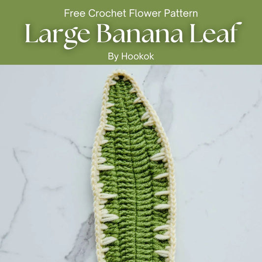 Free Crochet Flower Pattern Banana Flower