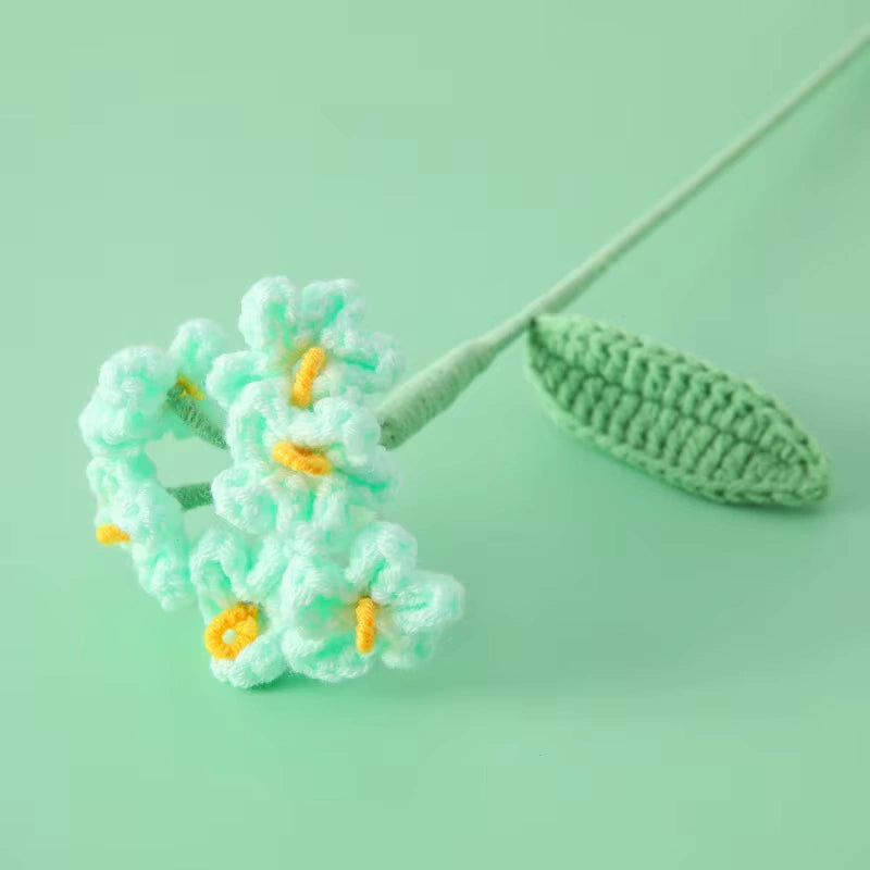 1pc Single Forget Me Not - Multiple Colour Crochet Forget Me Nots