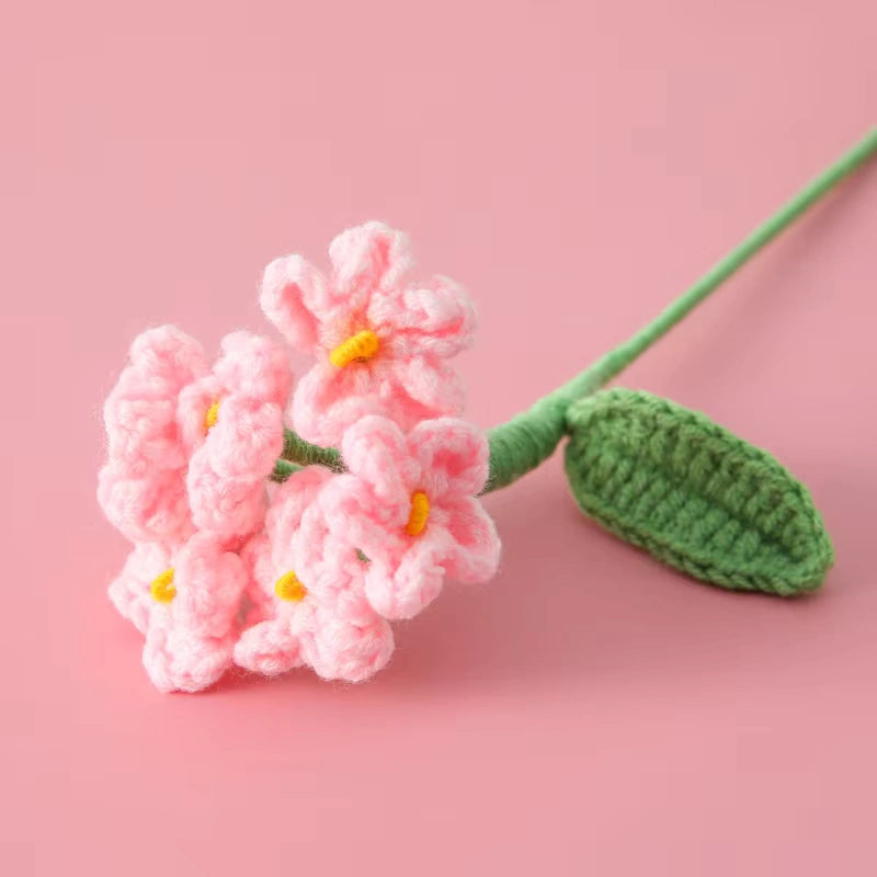 1pc Single Forget Me Not - Multiple Colour Crochet Forget Me Nots