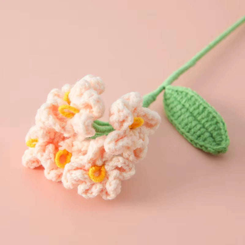 1pc Single Forget Me Not - Multiple Colour Crochet Forget Me Nots