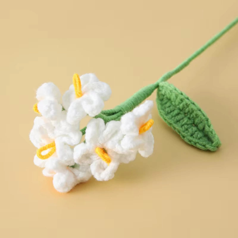 1pc Single Forget Me Not - Multiple Colour Crochet Forget Me Nots