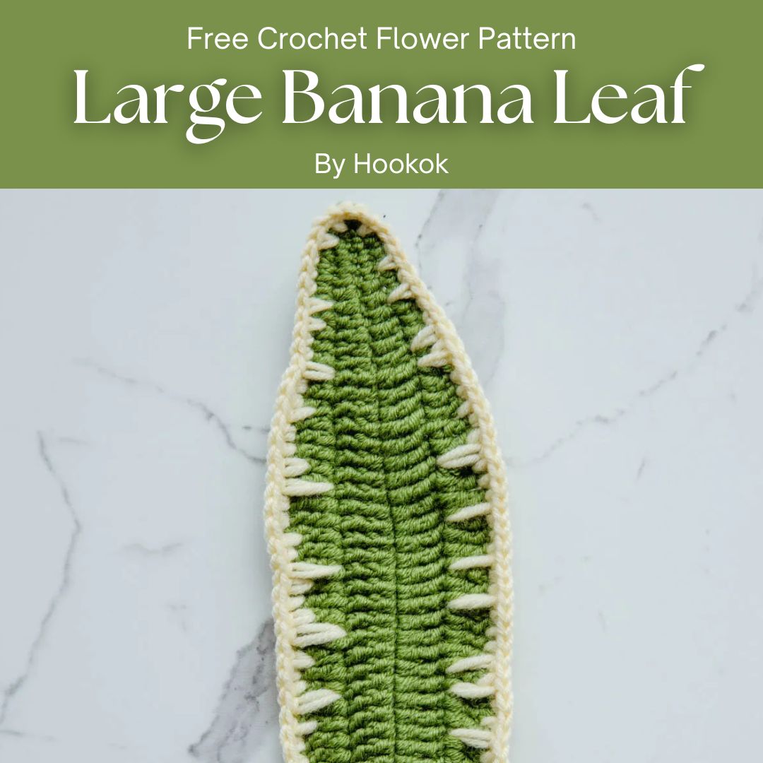 Free Crochet Flower Pattern Banana Flower