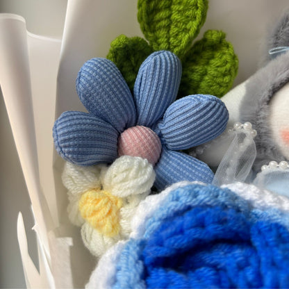 Cinnamoroll | Hello Kitty - Handmade Crochet Bouquets - Roses, Plush
