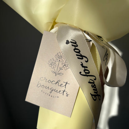 Patrick Graduation Bouquet 🎓 Handmade Crochet Bouquets - Sunflower, Plush