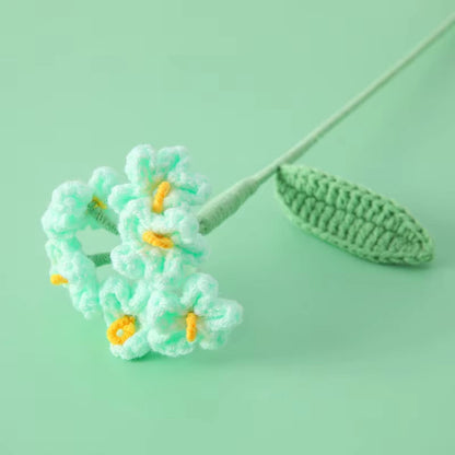 1pc Single Forget Me Not - Multiple Colour Crochet Forget Me Nots